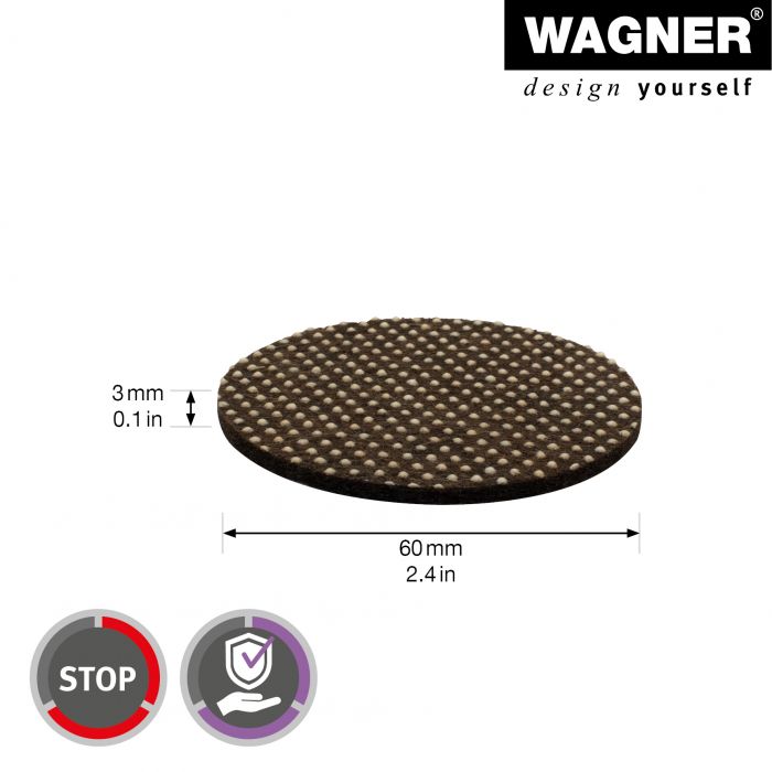 Anti-slip pads for furniture and objects EH 0160 – Set - Wagner